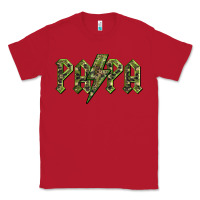 Red papa  lightning camouflage Classic Tee - BarkalooDesign