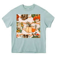 Arona fall heifer seamless pattern Heavy Core Tee - BundleAndBundleShop