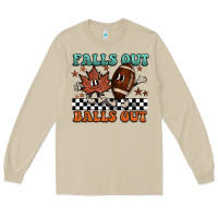 Mushroom falls out balls out Long Sleeve Tee - BarkalooDesign