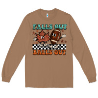 Toasted Coconut falls out balls out Long Sleeve Tee - BarkalooDesign