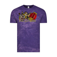 Cloud Purple peace love cricket Vintage Tee - RacoonDesign