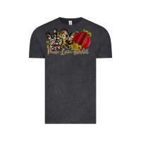 Vintage Black peace love cricket Vintage Tee - RacoonDesign