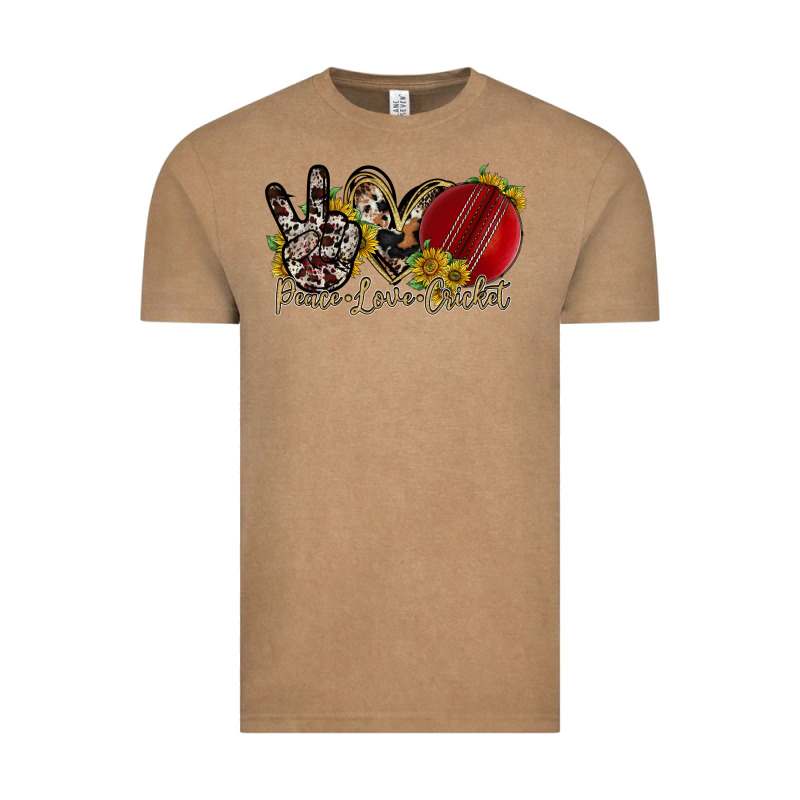 Peace Love Cricket Vintage Tee by RacoonDesign | Teevron