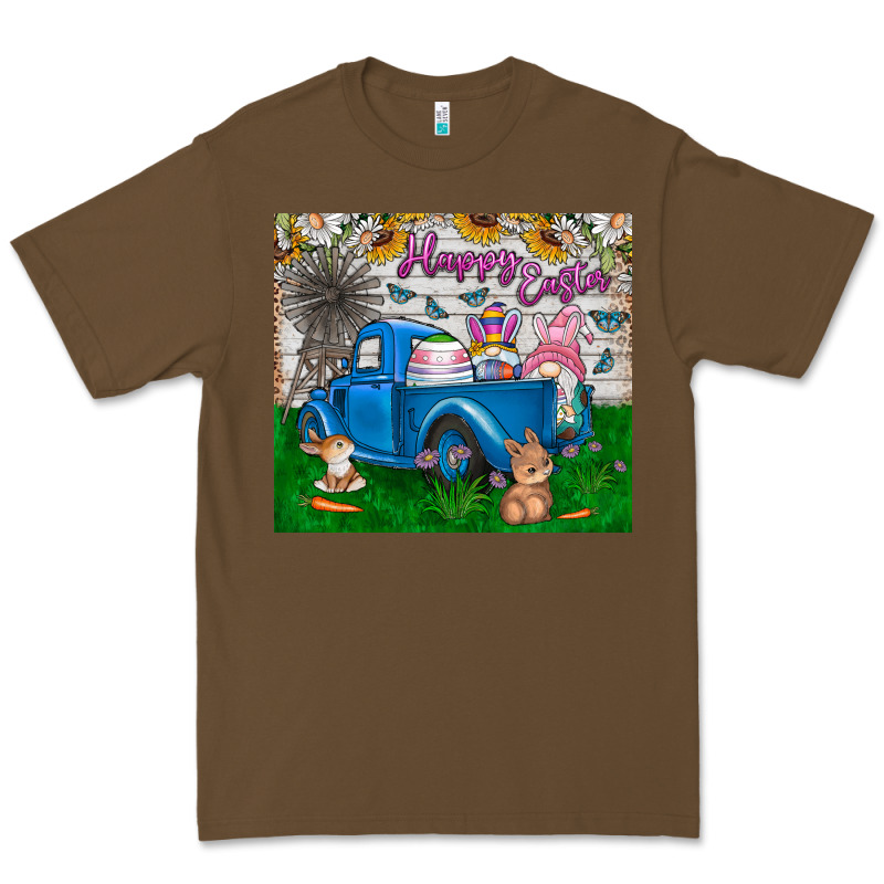 Happy Easter Truck Premium Tee by CowhideDigitalArt | Teevron