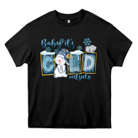 Black Baby It's Cold Outside Heavy Core Tee - FaDigitalArtStudio