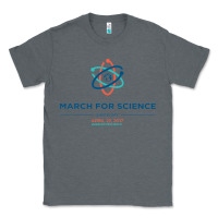 Charcoal Heather march for science astronaut Classic Tee - DesigneFamous