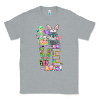 Heather Grey Love Easter Nurse Classic Tee - BundleAndBundleShop