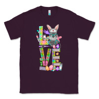 Plum Love Easter Nurse Classic Tee - BundleAndBundleShop