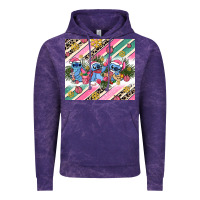 Cloud Purple pink stitch  christmas Vintage Hoodie - AdoDesignShop