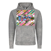 Cloud Rock pink stitch  christmas Vintage Hoodie - AdoDesignShop