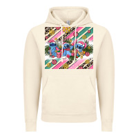 Vintage Artic pink stitch  christmas Vintage Hoodie - AdoDesignShop