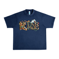 Navy nurse western Urban Heavy Tee - RacoonDesign