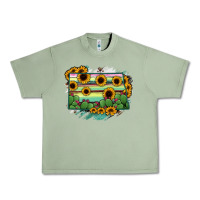 Oil Green North Dakota State Map Urban Heavy Tee - RanaPortraitStore