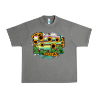Tornado North Dakota State Map Urban Heavy Tee - RanaPortraitStore