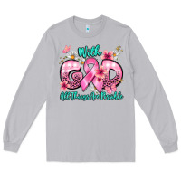 Moon Dust with god all things are possible Long Sleeve Tee - BarkalooDesign