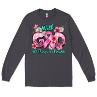 Smoke with god all things are possible Long Sleeve Tee - BarkalooDesign