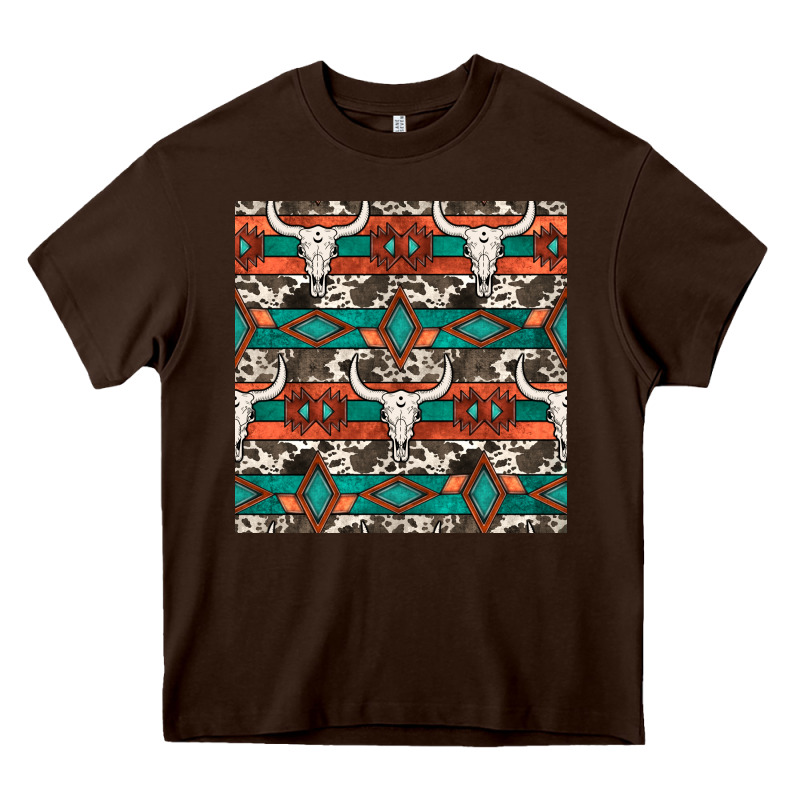 Native American Aztec Seamless Pattern 3 Heavy Core Tee by BundleAndBundleShop | Teevron