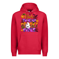 Cardinal thick thighs spooky vibes Premium Hoodie - AdoDesignShop