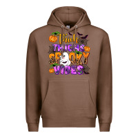 Chestnut thick thighs spooky vibes Premium Hoodie - AdoDesignShop