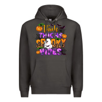 Smoke thick thighs spooky vibes Premium Hoodie - AdoDesignShop