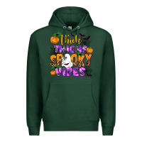 Sports Green thick thighs spooky vibes Premium Hoodie - AdoDesignShop