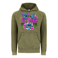 Vintage Olive preview flower stitch  4th grade Vintage Hoodie - AdoDesignShop