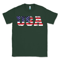 Sports Green usa Classic Tee - DesigneFamous