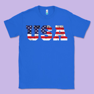 Usa Classic Tee Designed By Designefamous