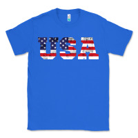 True Royal usa Classic Tee - DesigneFamous