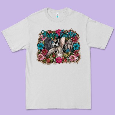 Happy Easter Premium Tee Designed By Cowhidedigitalart