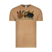 Vintage Camel peace love hockey Vintage Tee - RacoonDesign