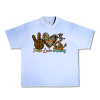 Grape Ice peace love anchors Urban Heavy Tee - RacoonDesign