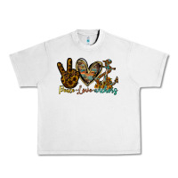 Lunar Rock peace love anchors Urban Heavy Tee - RacoonDesign