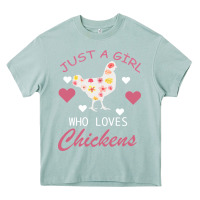 Arona Just A Girl Who Love Chickens Heavy Core Tee - Bettercallsaul