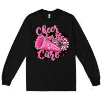 Black Cheer For The Cure Long Sleeve Tee - BarkalooDesign