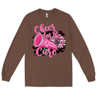 Chestnut Cheer For The Cure Long Sleeve Tee - BarkalooDesign