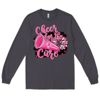 Smoke Cheer For The Cure Long Sleeve Tee - BarkalooDesign