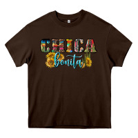 Chocolate Brown chica bonita Heavy Core Tee - BundleAndBundleShop