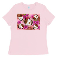 Guinea Pig Flowers Ladies Tee | Teevron
