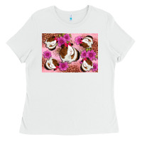 White Guinea pig flowers Ladies Tee - Artiststas