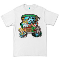 White Happy Easter Premium Tee - CowhideDigitalArt