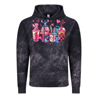 Cloud Black breast cancer stitch coffee cups Vintage Hoodie - AdoDesignShop