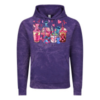 Cloud Purple breast cancer stitch coffee cups Vintage Hoodie - AdoDesignShop