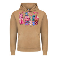 Vintage Camel breast cancer stitch coffee cups Vintage Hoodie - AdoDesignShop