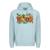 Blue Mist fall teacher Premium Hoodie - AdoDesignShop