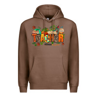 Chestnut fall teacher Premium Hoodie - AdoDesignShop
