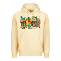 Pina Colada fall teacher Premium Hoodie - AdoDesignShop