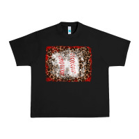 Black baseball leopard background Urban Heavy Tee - RanaPortraitStore