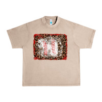 French Oak baseball leopard background Urban Heavy Tee - RanaPortraitStore