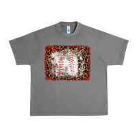 Tornado baseball leopard background Urban Heavy Tee - RanaPortraitStore